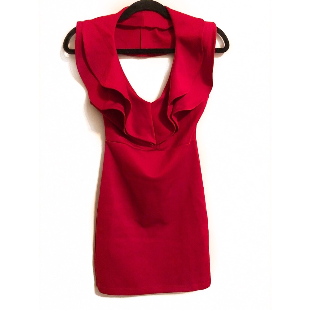 NWT Red Halter Dress